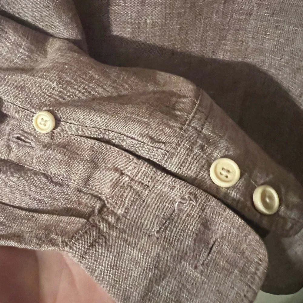 Tommy Bahama Linen Long Sleeve Shirt - Picture 7 of 8
